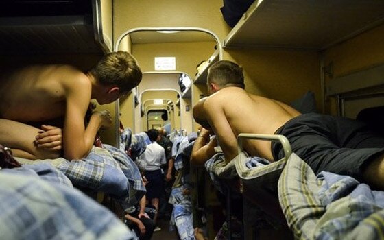 Порно В Поезде В Русских Украинских