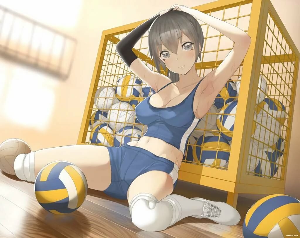 После пляжного волейбола девушку обязательно нужно трахнуть в жопу