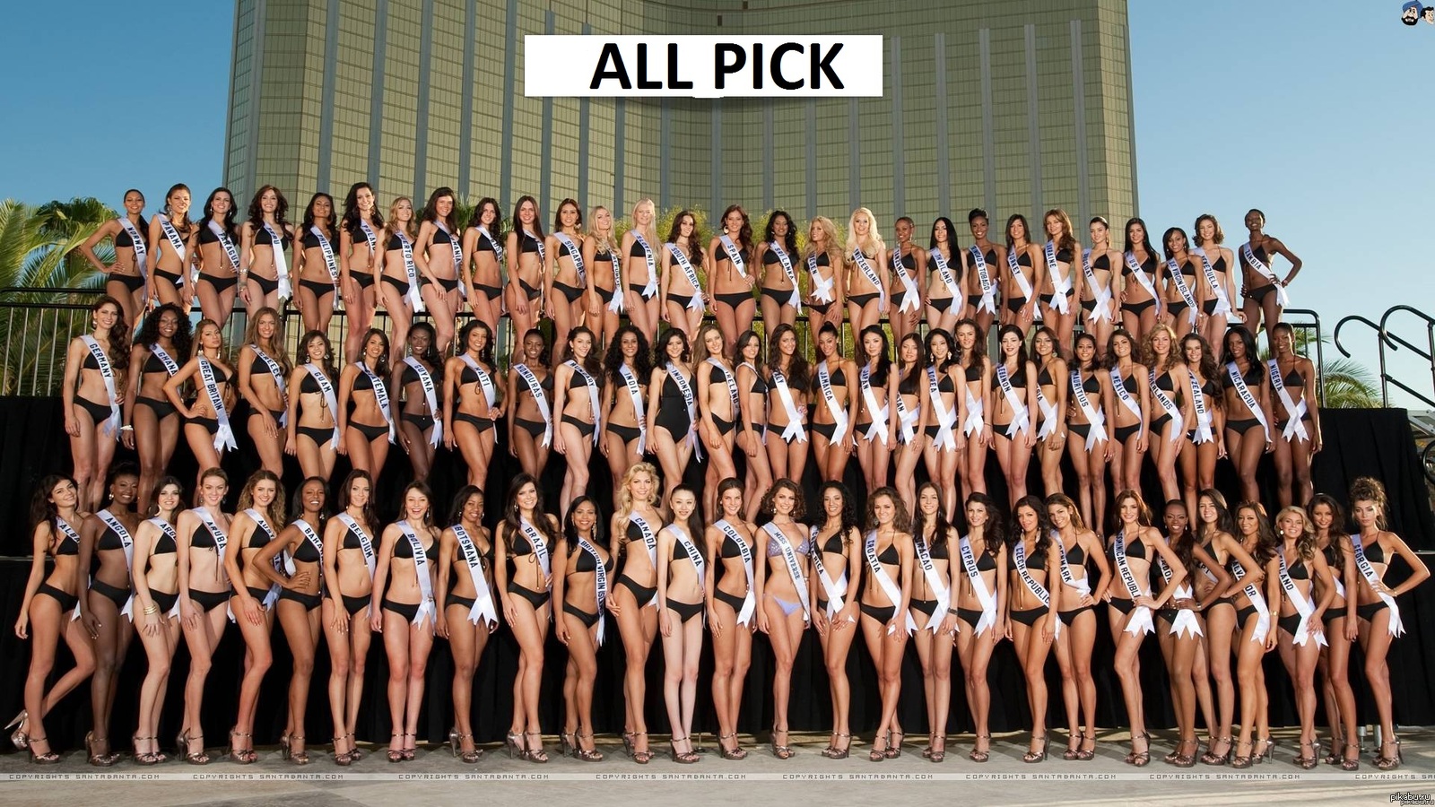 Body image groups of naked women
