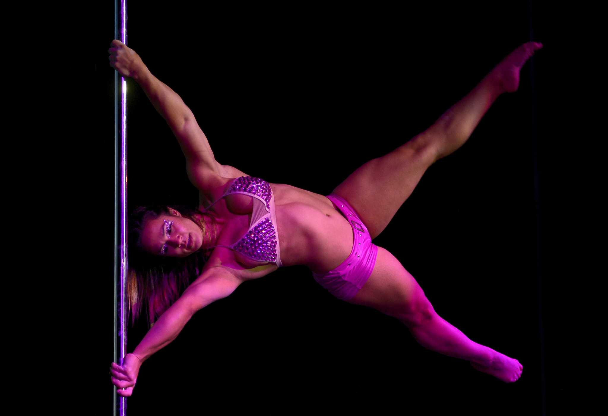 Female stripper sample video