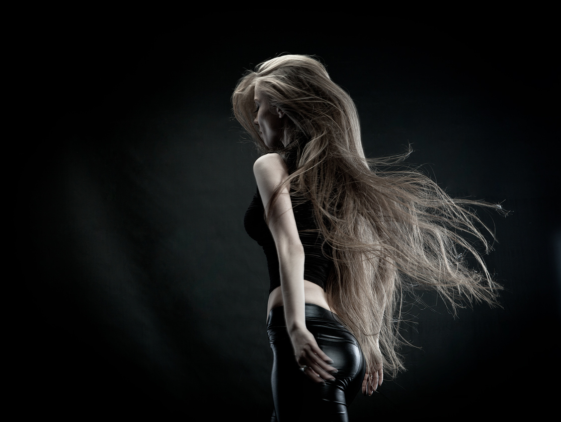 Обнаженный Девушки Длинный Волосами Фото