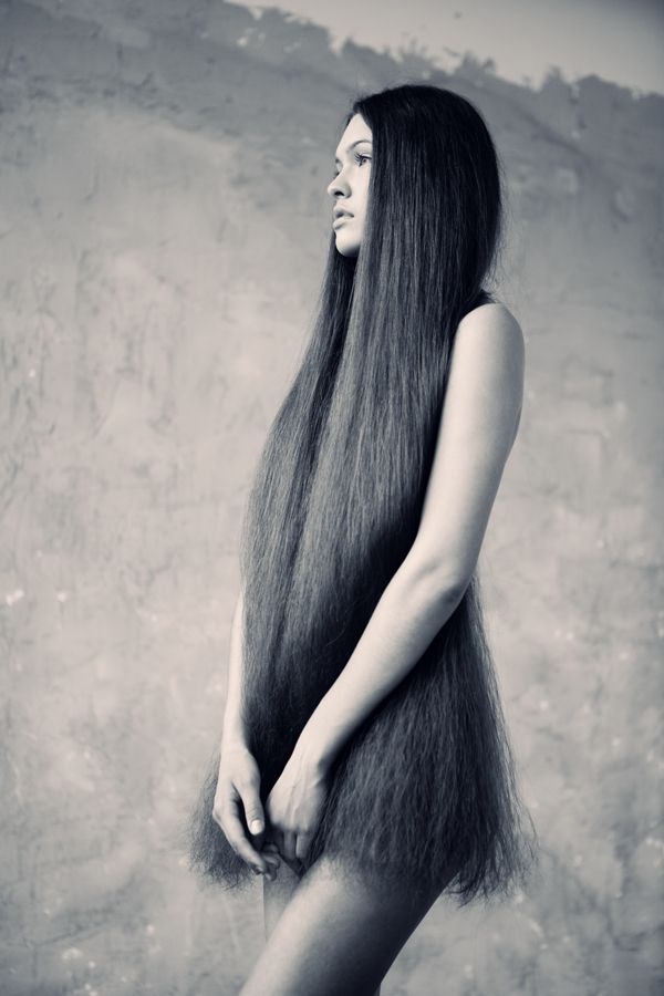 Фото Голых Девушек С Длинными Волосами