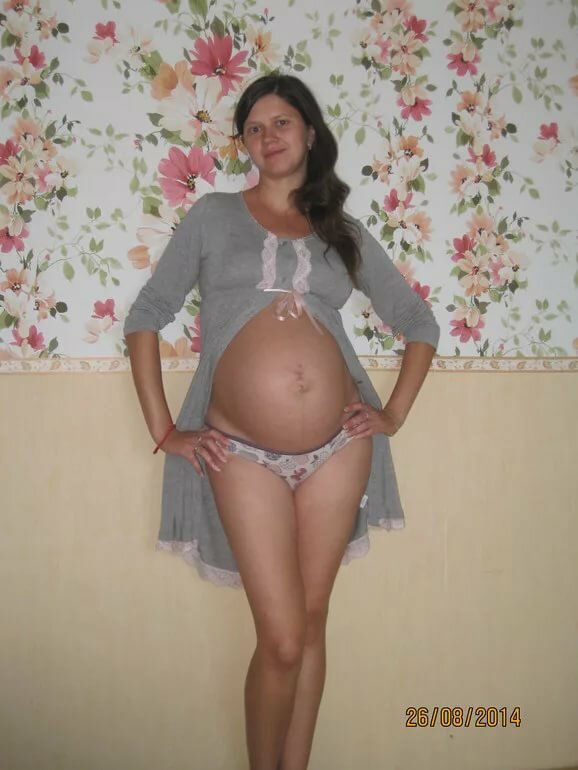 Голая Беременная Жена Фото
