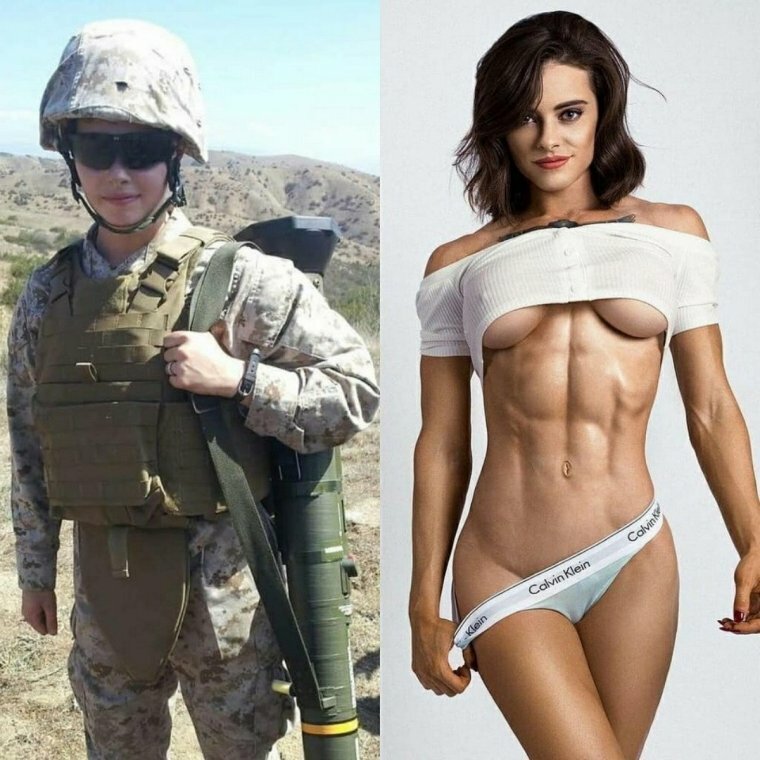 Голые Военные Женщины